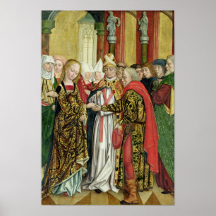 Poster Casamento da Virgem, do Dome Altar, 1499