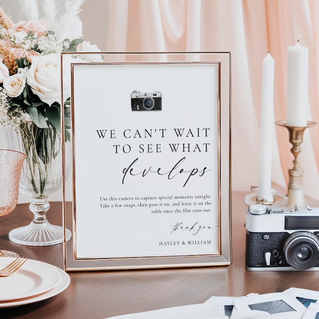 Poster Casamento de Câmara Mínima Descartável Ellesmere M (Criador carregado)