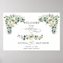 Poster Casamento de Eucalipto Verdejante