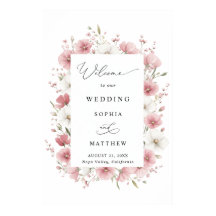 Casamento de Flores Silvestres Rosas