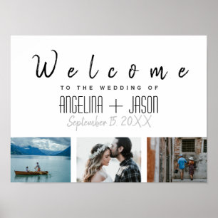 Poster Casamento de Foto Simples