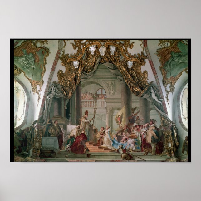 Poster Casamento de Frederick I Barbarossa (Frente)