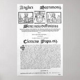 Poster Casamento de Henry VIII e de Catarina de Aragão