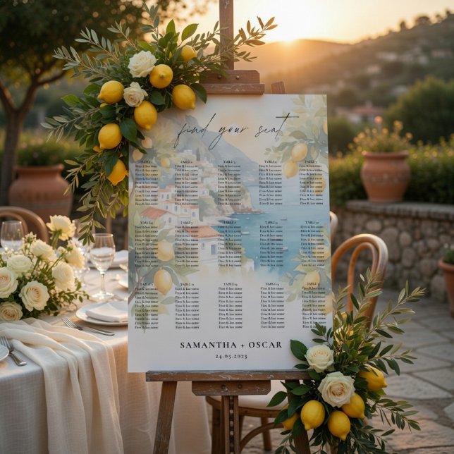 Poster Casamento de Limão da Costa de Amalfi  (Criador carregado)