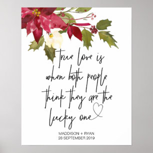 Poster Casamento de Natal, Amor Verdadeiro