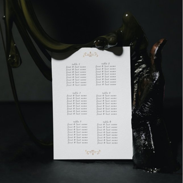 Poster casamento do monograma clássico romântico (Criador carregado)