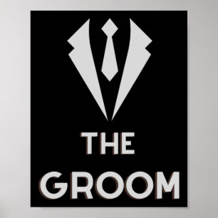 Poster Casamento do Partido Solteiro da Groom Squat