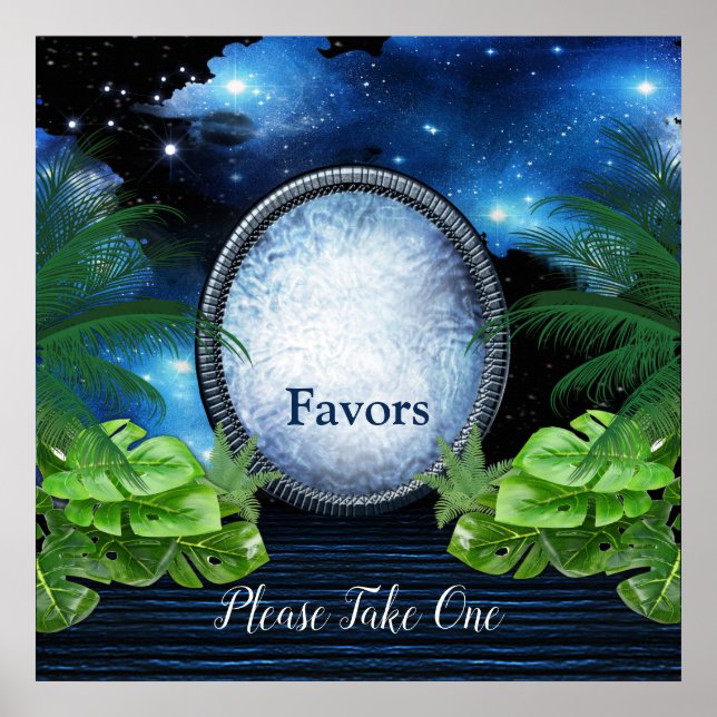 Poster Casamento do Portal Galaxy (Frente)