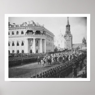 Poster Casamento do Tsar Nicholas (1868-1918) a Alexandra