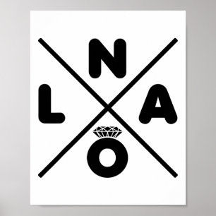 Poster Casamento em Nova Orleans Nola Despedida de Soltei