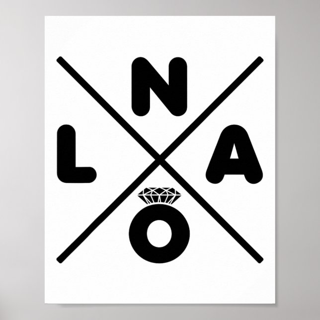 Poster Casamento em Nova Orleans Nola Despedida de Soltei (Frente)