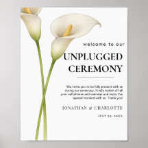 Casamento Flor de Lírio Calla Branco Moderno