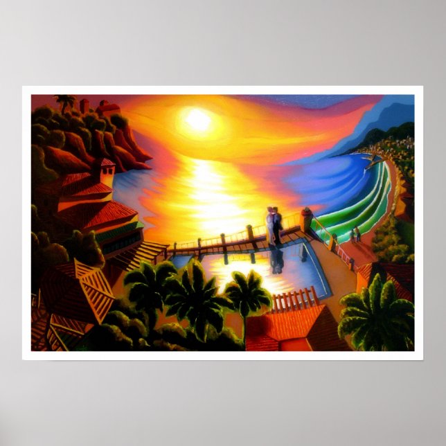 Poster Casamento na Cove de Málaga (Frente)