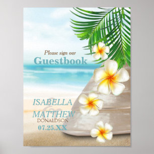 Poster Casamento na praia