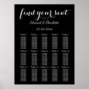 Poster Casamento Negro impressionante