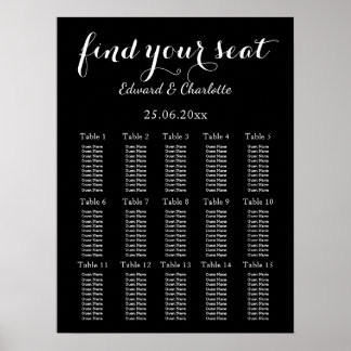 Poster Casamento Negro impressionante