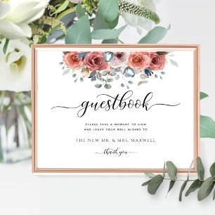 Poster Casamento ou Outro, Floral Abencoado, Livro de Reg