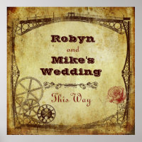 Casamento Vitoriano Steampunk: Este Sinal
