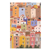 Casas Coloridas em Itália