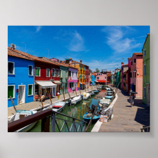 Poster Casas de Burano