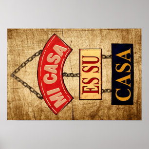 Poster Casas do Es SU das casas do MI
