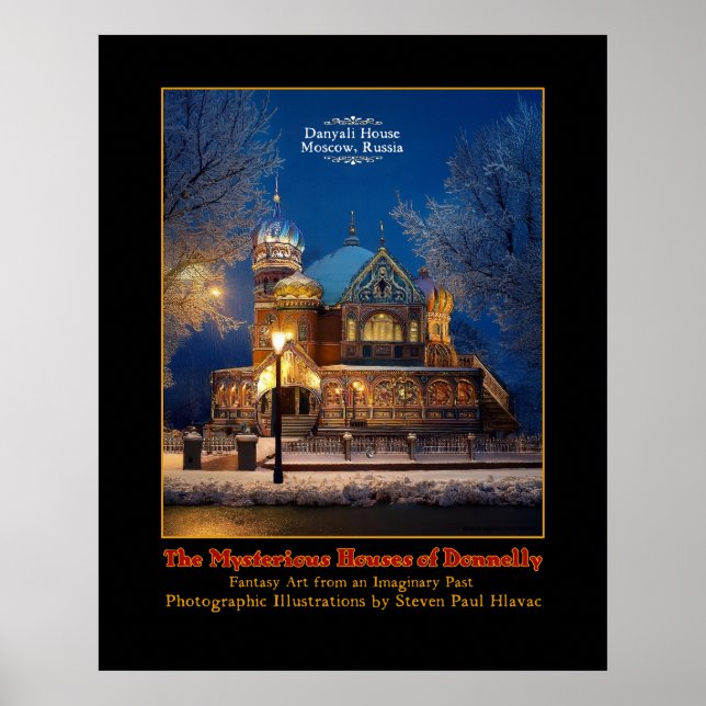 Poster Casas misteriosas de Donnelly - nº 2 Rússia (Frente)