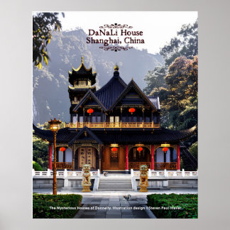 Poster Casas misteriosas de Donnelly - No.3 China
