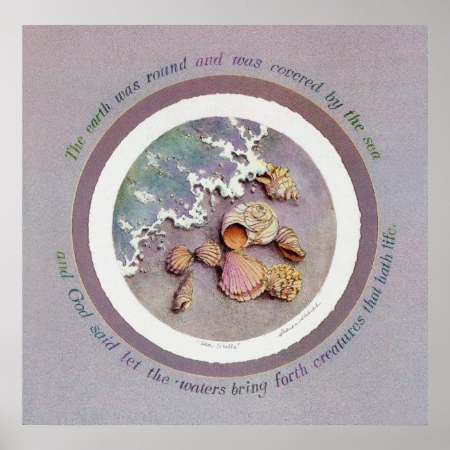 PÔSTER CASCA DE SHARON SHARPE (Frente)