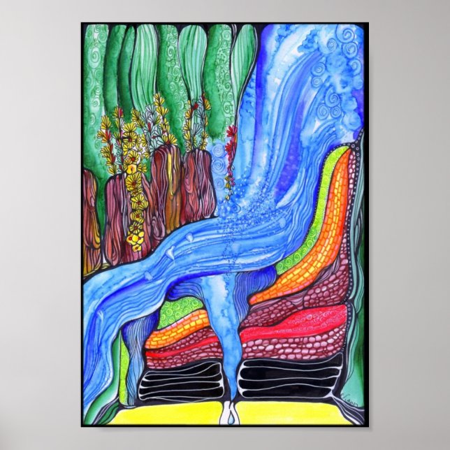 Poster Cascata (Frente)