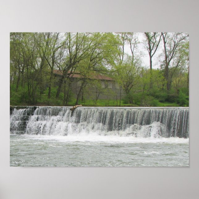 Pôster Cascata bonito (Frente)