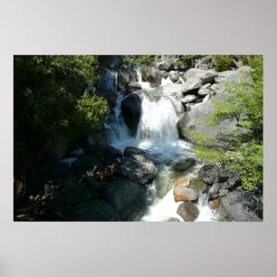 Pôster Cascata cai no Parque Nacional de Yosemite