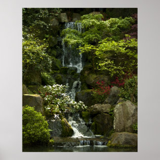 Poster Cascata do jardim