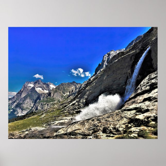 Poster Cascata Grindelwald (Frente)