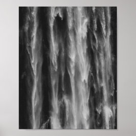 Poster Cascata majestosa Boka, Eslovênia próxima