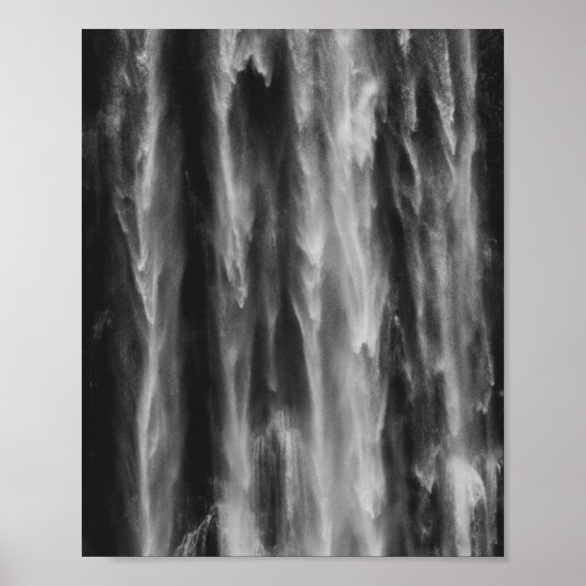 Poster Cascata majestosa Boka, Eslovênia próxima (Frente)