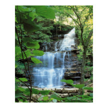 Cascata no Parque Estadual de Glen Rickets,