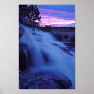 Poster Cascata pacífica