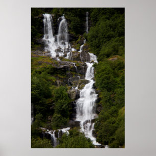 Poster Cascata Volefossen