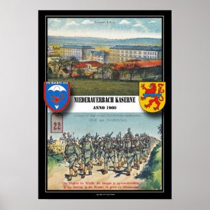 Poster Casernas transportadas por via aérea