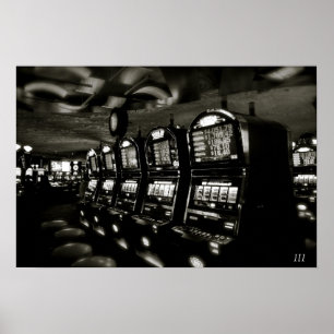 Pôster Casino de "entalhes Las Vegas "