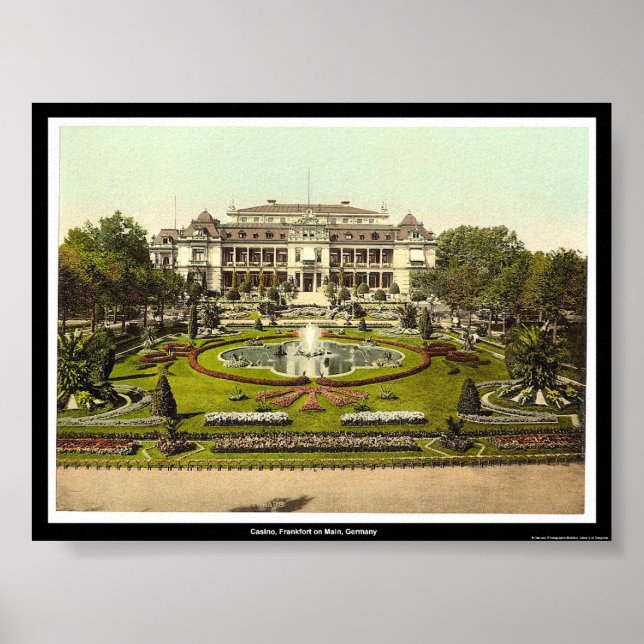 Pôster Casino, Frankfort on Main, Alemanha (Frente)
