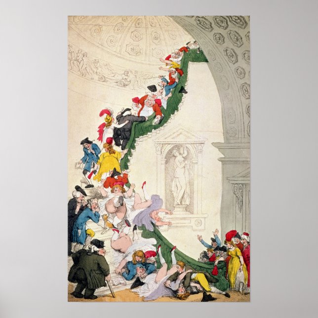 Poster Caso de exposição, c.1800 (Frente)