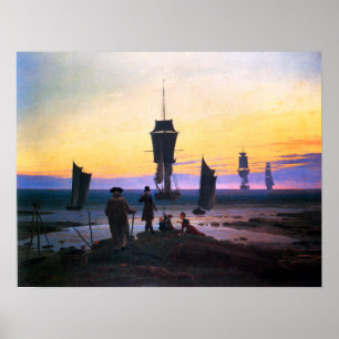 Poster Caspar David Friedrich Os Palcos da vida