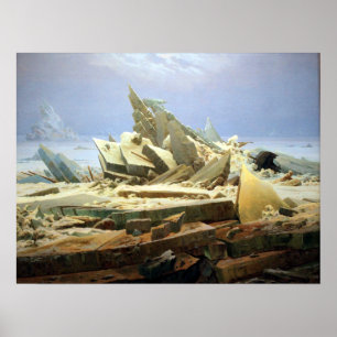 Poster Caspar David Friedrich Sea of Ice