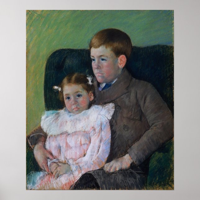 Poster Cassatt - Gardner e Ellen (Frente)