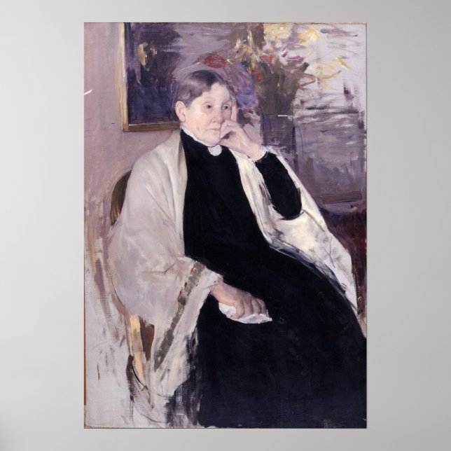 Poster Cassatt - Mãe de Robert S. Cassatt Artist (Frente)
