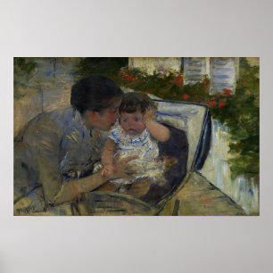 Poster Cassatt - Susan Comforting Baby
