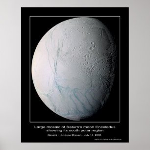 Pôster CassiniMission-Enceladusstripes_ca