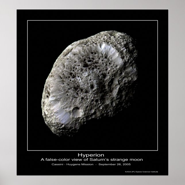 Poster CassiniMission-Hyperion2_cassini_big (Frente)