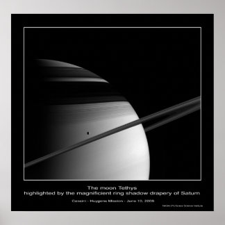 Poster CassiniMission-TethysRingShadow_ca